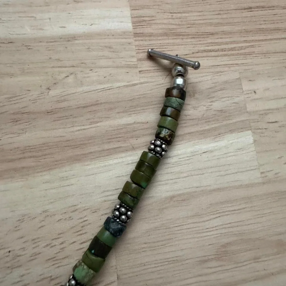 Turquoise Necklace - Heishi Style Beads‎